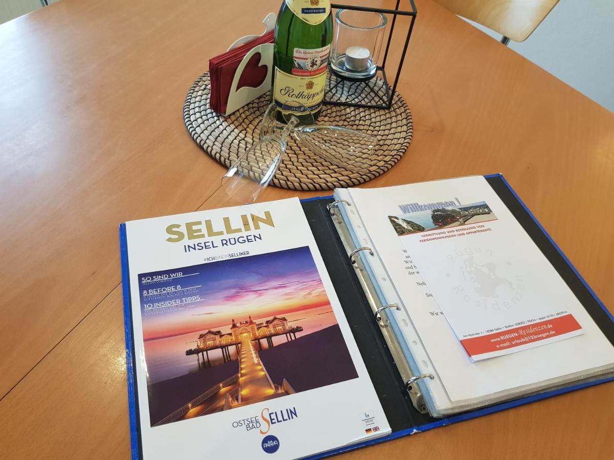 " Residenz Seeblick" Studio 27 Mit Seitlichem Ostseeblick Sellin  Exteriér fotografie