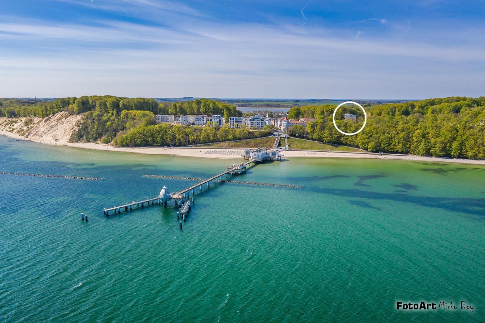 " Residenz Seeblick" Studio 27 Mit Seitlichem Ostseeblick Sellin  Exteriér fotografie